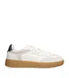 Axel Arigato 'dice T-toe' White Low Top Sneakers With Logo Patch On The Tongue And Logo Lettering On The Rear In In White
