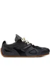 Axel Arigato Leisurely Pace Leather Sneakers Textured In Black