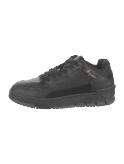 Pre-owned Axel Arigato Leather Sneakers In Black