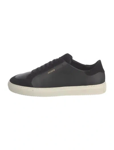 Pre-owned Axel Arigato Leather Sneakers In Black