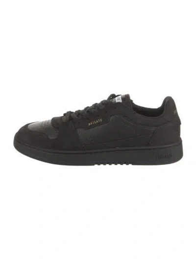 Pre-owned Axel Arigato Leather Sneakers In Black