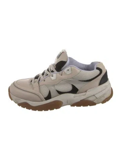 Pre-owned Axel Arigato Leather Sneakers In Neutral