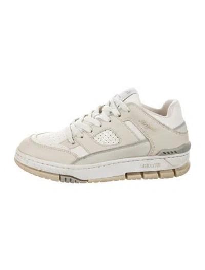 Pre-owned Axel Arigato Leather Sneakers In Neutral