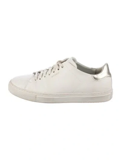 Pre-owned Axel Arigato Leather Sneakers In Neutrals