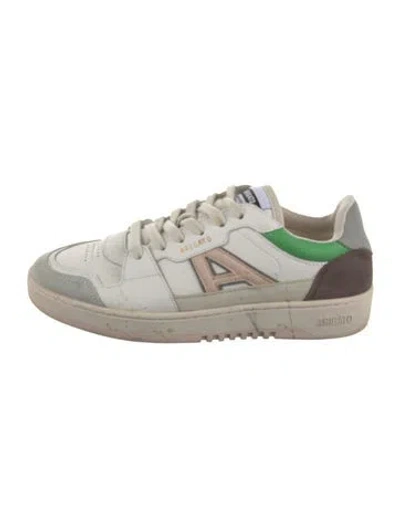 Pre-owned Axel Arigato Leather Sneakers In Neutrals