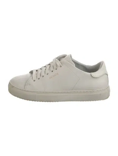 Pre-owned Axel Arigato Leather Sneakers In Neutrals