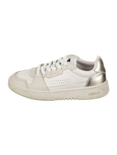 Pre-owned Axel Arigato Leather Sneakers In White