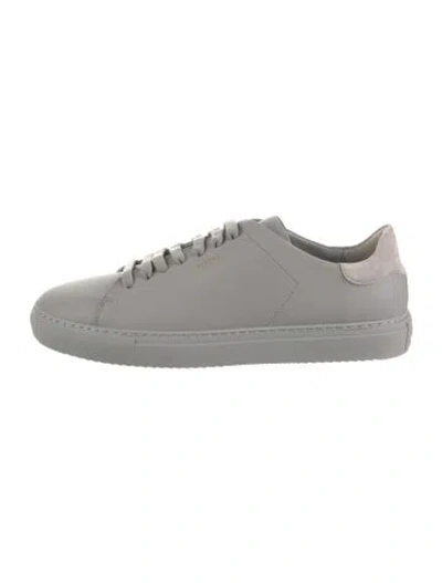Pre-owned Axel Arigato Leather Sneakers In White