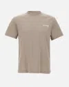 Axel Arigato Legacy Logo-printed Cotton T-shirt In Neutral
