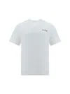 AXEL ARIGATO 'LEGACY' WHITE T-SHIRTI WITH LOGO LETTERING PRINT IN COTTON MAN