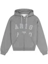 Axel Arigato Legend Drawstring Hoodie In Grey