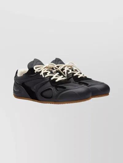 AXEL ARIGATO LEISURELY PACE LEATHER SNEAKERS TEXTURED