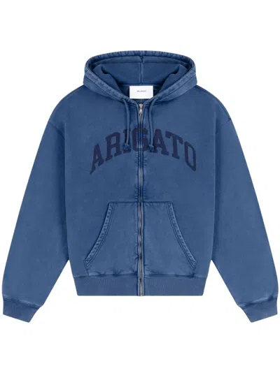 Axel Arigato Link Hoodie In Blue