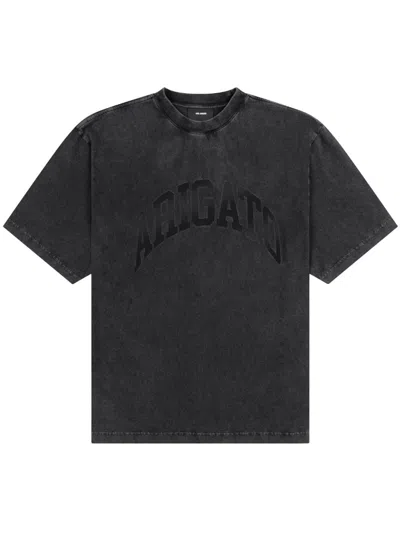 Axel Arigato Link Washed T-shirt In Black