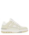Axel Arigato Area Lo Sneaker Sneakers In Beige Leather In White