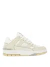 Axel Arigato Area Lo Sneaker Sneakers In Beige Leather In White