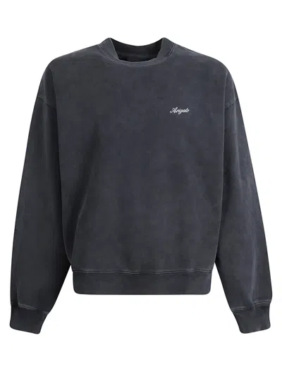 Axel Arigato Logo Detail Sweatshirt In Black