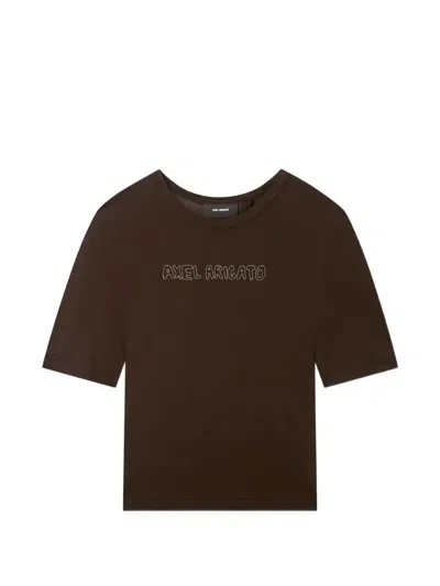 Axel Arigato Logo-detail Top In Brown