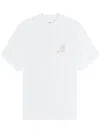 Axel Arigato Paper Clip Logo-embroidered T-shirt In White
