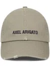 Axel Arigato Logo-embroideted Cap In Green