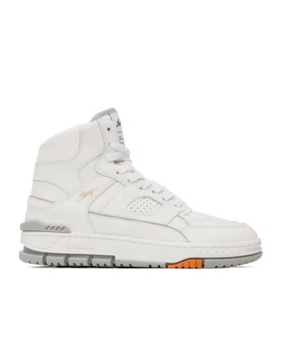 Axel Arigato Logo-laced High-top Sneakers In White