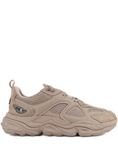 Axel Arigato Men Satellite Runner Suede And Leather Low-top Sneakers In Brown