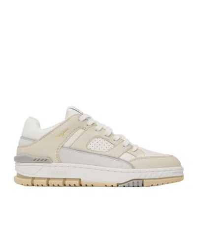 Axel Arigato Logo Logo Round Head Low-top Casual Shoes In White