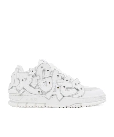 Axel Arigato Logo Patch Sneakers In White