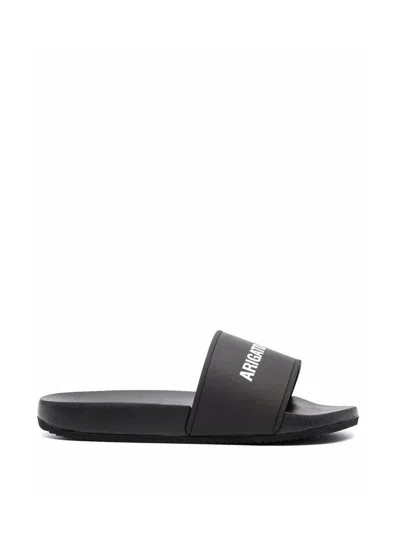 AXEL ARIGATO AXEL ARIGATO LOGO POOL SLIDES SANDALS