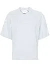 Axel Arigato Logo-print Organic Cotton T-shirt In Blue