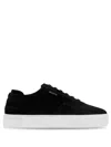 Axel Arigato Logo-print Suede Platform Sneakers In Black
