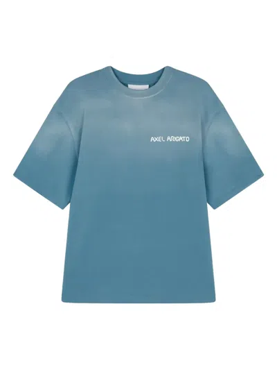 Axel Arigato Logo-print T-shirt In Blue