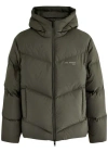 Axel Arigato Gray Peak Puffer Down Jacket In Dark Grey
