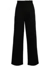 Axel Arigato Logo-tag Trousers In Black