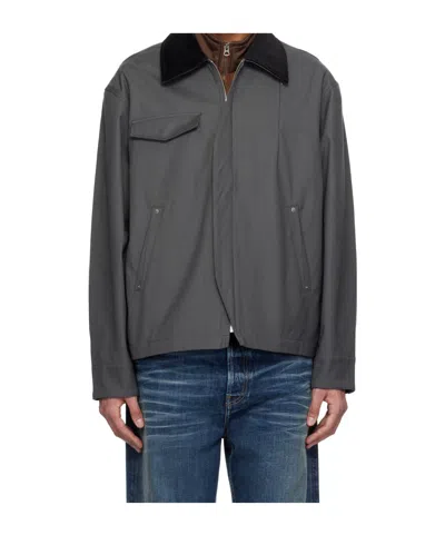 Axel Arigato Long Sleeve Casual Jacket In Black