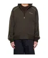 Axel Arigato Carter Ponte-jersey Track Jacket In Black