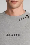 Axel Arigato Loops Sweatshirt Sweatshirt In Grey Cotton In Gray