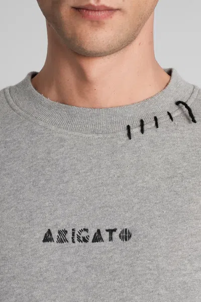 Axel Arigato Loops Sweatshirt Sweatshirt In Grey Cotton In Gray