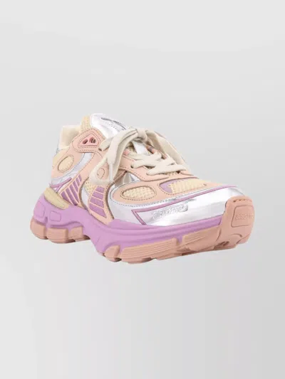 Axel Arigato Low-top Leather Sneakers Chunky Sole In Multi