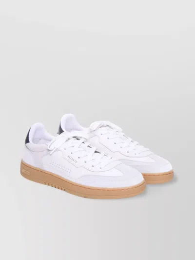 Axel Arigato Low Top Sneakers With Contrast Heel Tab