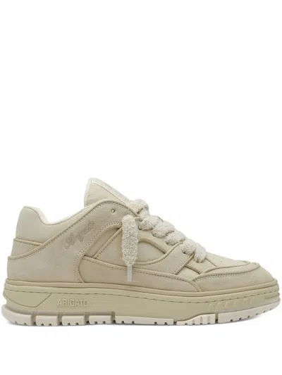 Axel Arigato Low-top Terry-cloth Trainers In Neutral