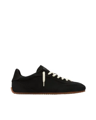 Axel Arigato Daze Runner Black Sneaker With Logo On The Tongue And Grooved Sole In Suede Man