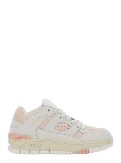 Axel Arigato Low-top Nubuck With Logo Patch Sneaker In Multi