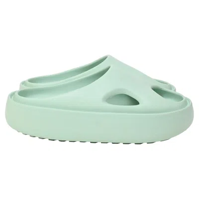 Pre-owned Axel Arigato Magma Platform Sandals In Green Rubber