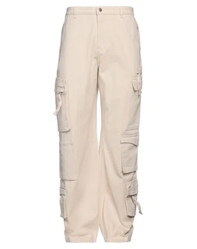 Axel Arigato Man Jeans Off White Size 34 Cotton
