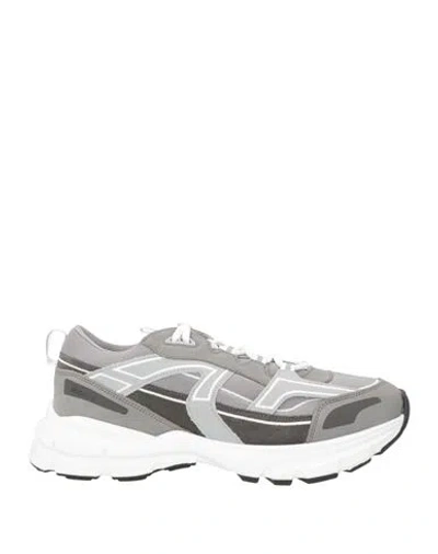 Axel Arigato Man Sneakers Grey Size 9 Textile Fibers In Multi