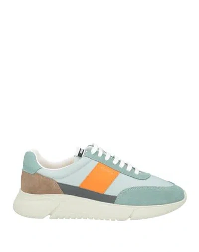 Axel Arigato Man Sneakers Sage Green Size 7.5 Leather, Textile Fibers