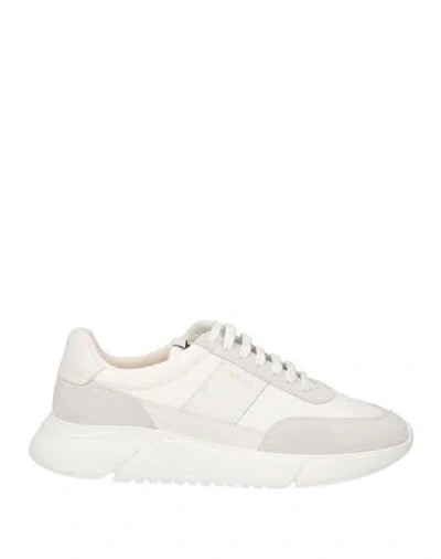 Axel Arigato Man Sneakers White Size 7.5 Leather