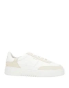 Axel Arigato Man Sneakers White Size 8 Leather In White