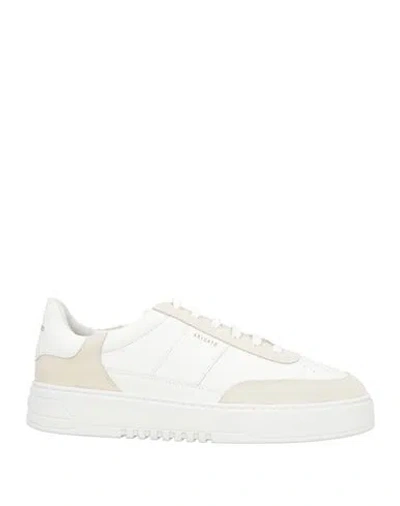 Axel Arigato Man Sneakers White Size 8 Leather